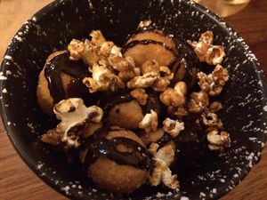 Vegan Donuts at Small Print Pizza Bar in Windsor