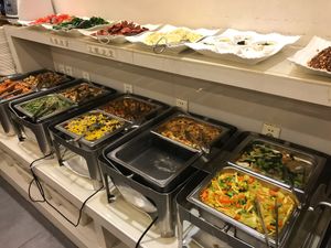 Buffet at MíngJìng Zhāi 明净斋 in Shenyang