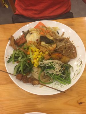Mixed plate :) at MíngJìng Zhāi 明净斋 in Shenyang