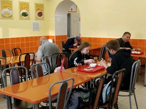 dining area  at Dobraya Stolovaya - Bauman St in Kazan