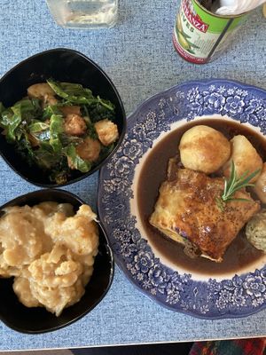 Banging vegan roast!   at Loves Cafe in Weston-super-mare