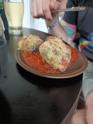 Bubble and squeak at Loves Cafe in Weston-super-mare