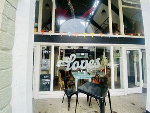   at Loves Cafe in Weston-super-mare