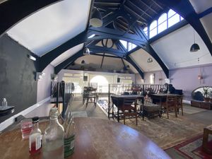 Upstairs  at Loves Cafe in Weston-super-mare