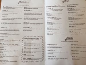 Menu  at Java Surf Cafe & Espresso Bar in Virginia Beach