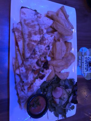 Vegan quesadillas with vegan cheese   at Tedo Tapas Bar in Cork