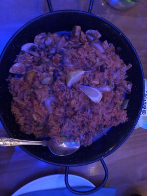 Vegan paella   at Tedo Tapas Bar in Cork