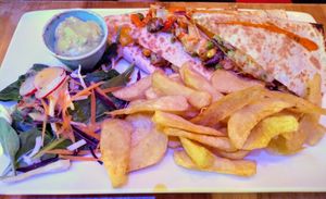 Quesadilla (vegetarian) at Tedo Tapas Bar in Cork