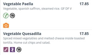 Vegan and vegetarian main at Tedo Tapas Bar in Cork