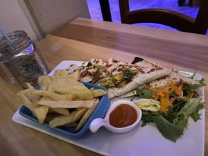 Vegan enchiladas 😁 at Tedo Tapas Bar in Cork