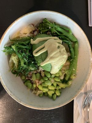Green bowl   at Freiraum in Vienna