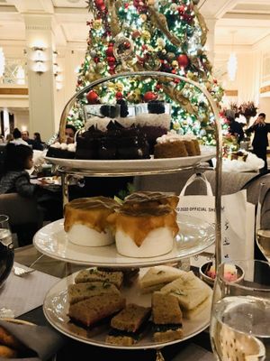 Vegan Holiday Afternoon Tea Set  at Pierrot Gourmet at The Peninsula in Chicago