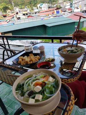 Vegan Pho at Green Karst in Dong Van