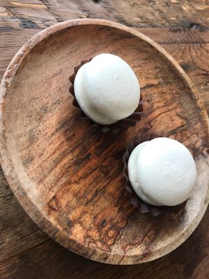 Vegan Macaroons to die for!!!! So good!!!! at plant-HOLIC in Ginowan