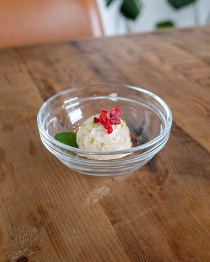 Nut ice cream at plant-HOLIC in Ginowan