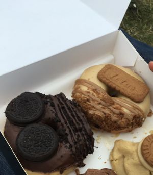 Oreo and the lotus Biscoff  at Doughnotts in Nottingham