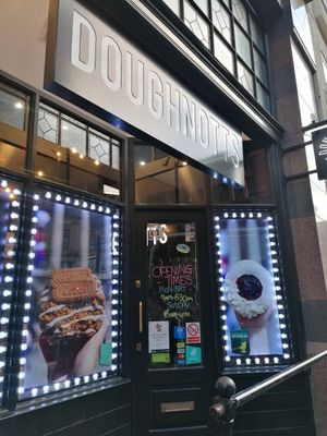 Storefront at Doughnotts in Nottingham