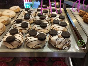 Oreo vegan doughnuts at Doughnotts in Nottingham