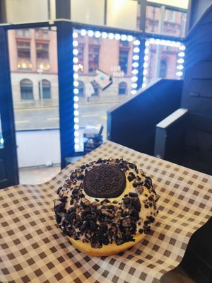 Oreo donut at Doughnotts in Nottingham