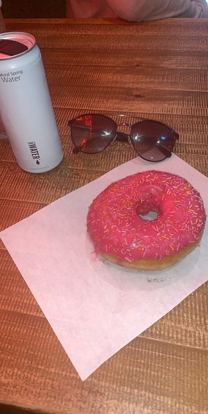 The Homer donut  at Doughnotts in Nottingham