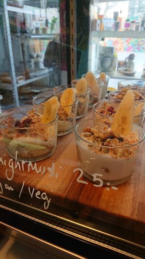 Overnight oats at Cafe Grannen in Malmo