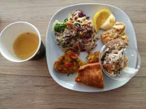 Vegan brunch at Cafe Grannen in Malmo