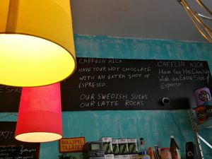 Blackboard at Cafe Grannen in Malmo