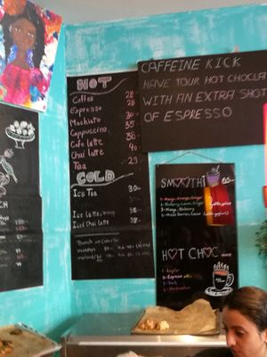 Blackboard at Cafe Grannen in Malmo