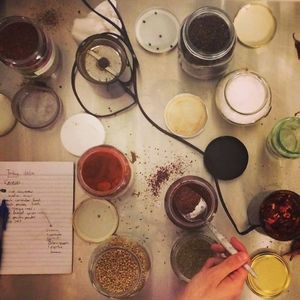 Spice formulas to aid good digestion and release of nutrients  at Solar Kitchen Bar in Larnaca