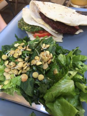 That salad I can eat it every day  at Solar Kitchen Bar in Larnaca