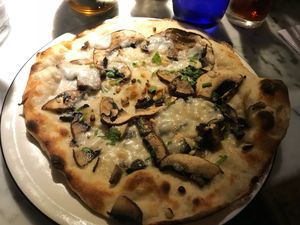 Mushroom and pine nut at Pizza Express - Golden Cross in Oxford