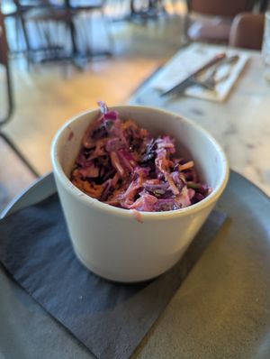 Rainbow slaw at Pizza Express - St Paul's Place in Sheffield