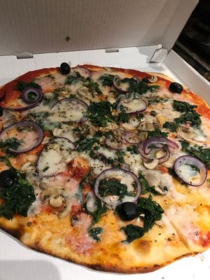 Vegan Giardiniera at Pizza Express in Preston