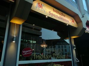 Front at Indian Palace in Limburg