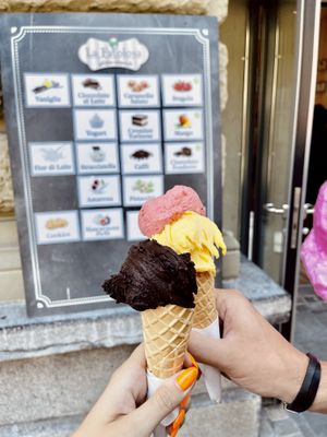   at Gelateria La Favolosa in Thun