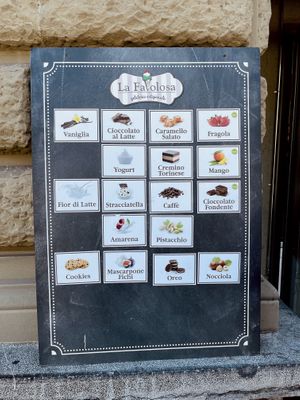   at Gelateria La Favolosa in Thun