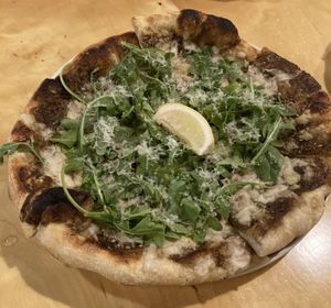 Black Garlic and Truffle Pizza - 9/10  at Die Pie in Edmonton