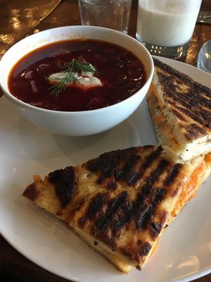 Perfect winter lunch! at Die Pie in Edmonton