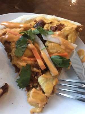 Pizza slice  at Die Pie in Edmonton