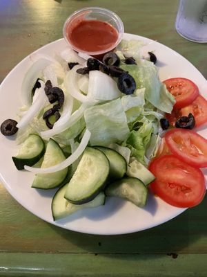 House Salad  at Mellow Mushroom in Destin