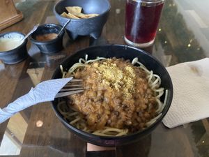 Vegan Bolognese   at Bek Semilla de Vida in San Cristobal De Las Casas
