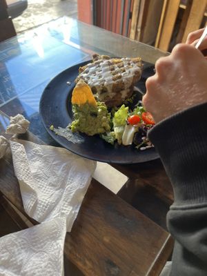 Tortilla española  at Bek Semilla de Vida in San Cristobal De Las Casas