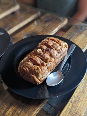 Banana bread at Bek Semilla de Vida in San Cristobal De Las Casas