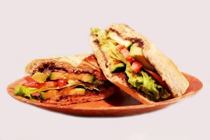 Vegan Baguettes at Bek Semilla de Vida in San Cristobal De Las Casas