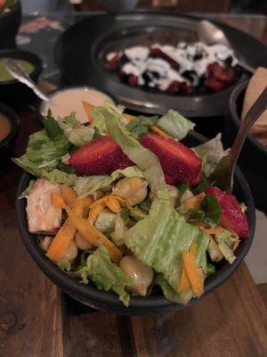 Vegan salad   at Bek Semilla de Vida in San Cristobal De Las Casas