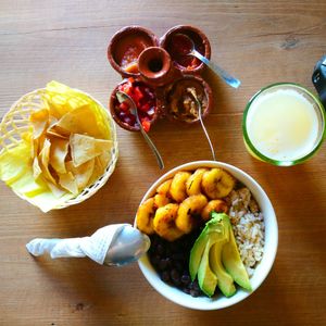 Cuban bowl at Bek Semilla de Vida in San Cristobal De Las Casas