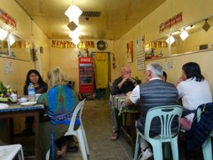 restaurant interior  at Indra in Nyaungshwe