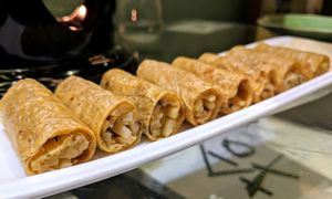 Bean Curd Skins at Wu Guan Tang Su Shi in Shanghai
