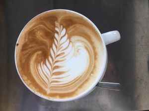 cappuccino  at Boston George in Haifa