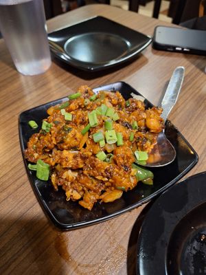 Gobi Manchurian at Komala's Restaurant - Little India in Central Singapore